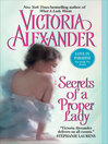Cover image for Secrets of a Proper Lady